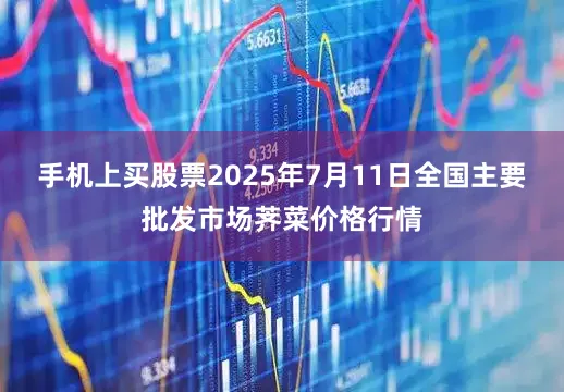 手机上买股票2025年7月11日全国主要批发市场荠菜价格行情